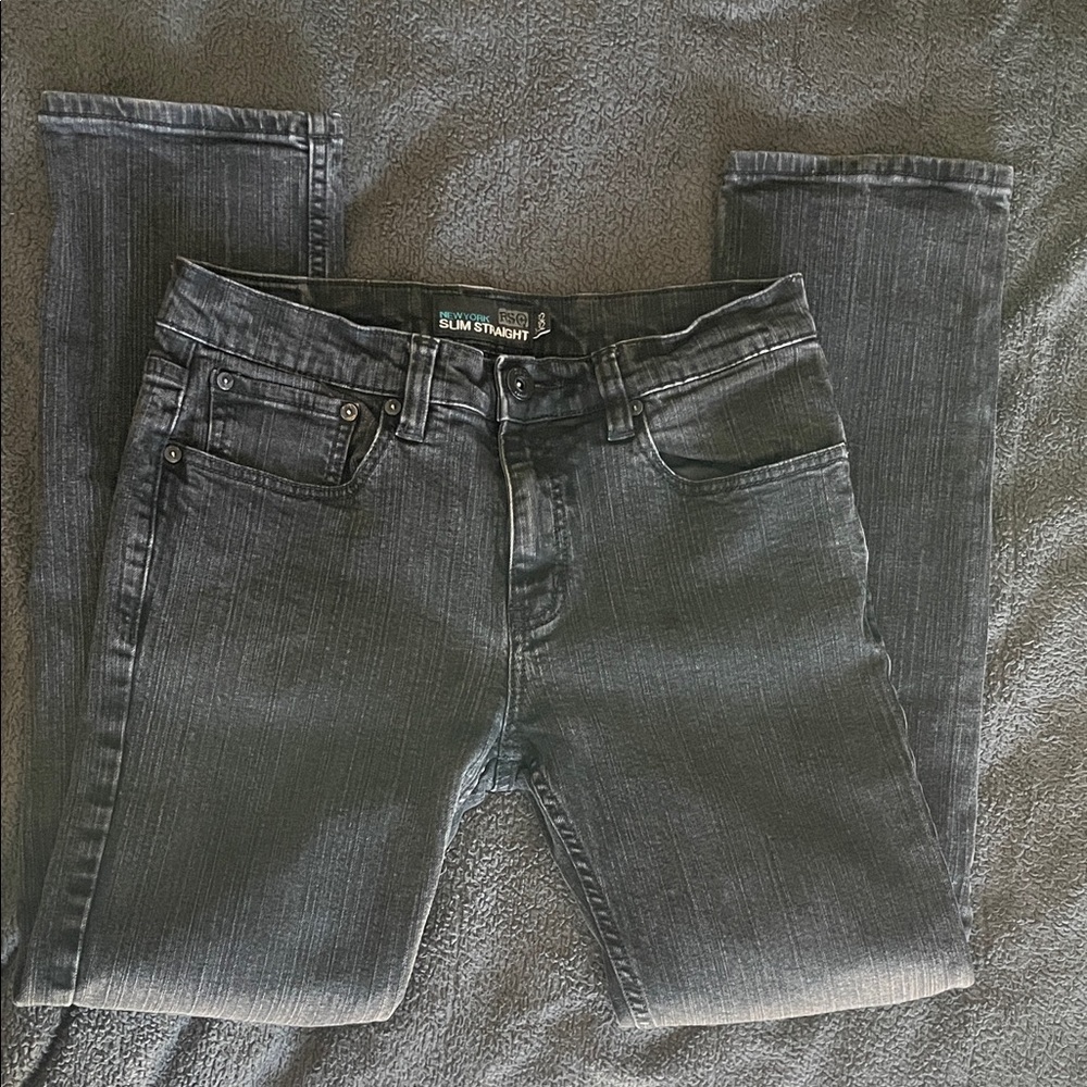 RSQ Slim Straight men's Jeans - Black Wash